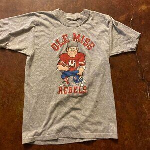 Vintage Ole Miss Rebels youth medium Tshirt